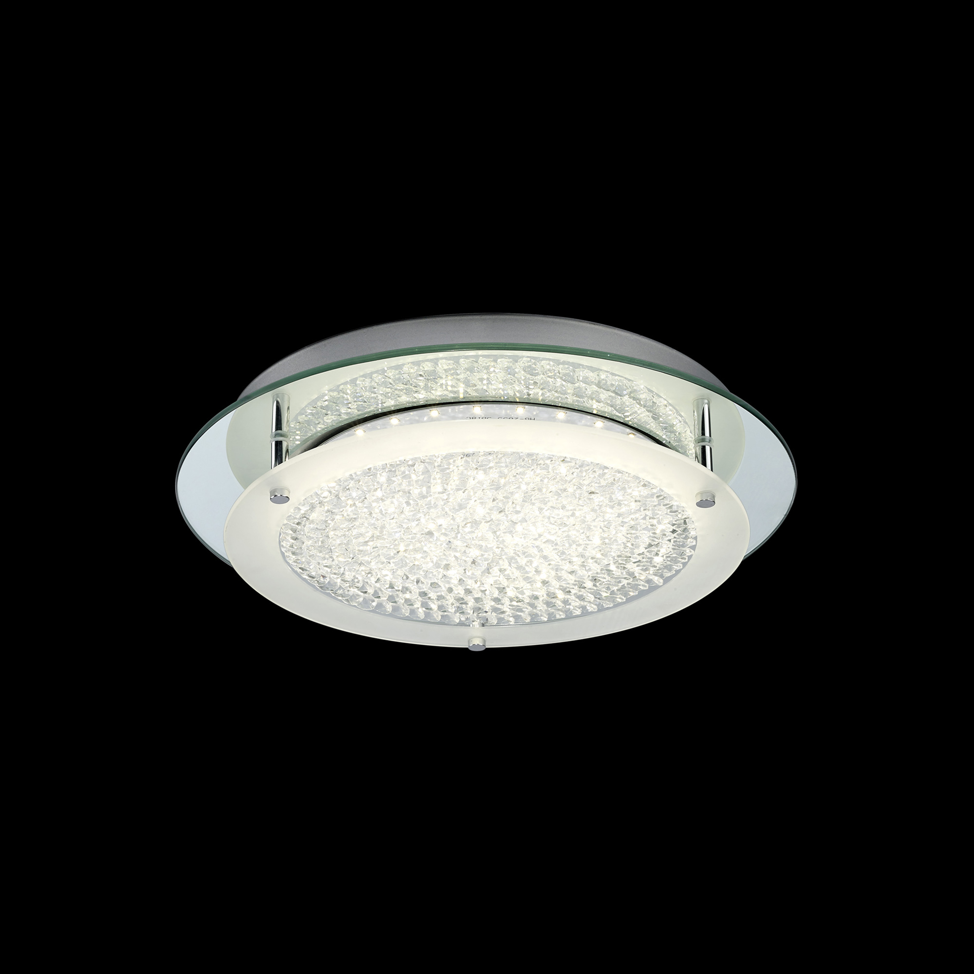 Cristal LED Crystal Ceiling Lights Mantra Flush Crystal Fittings